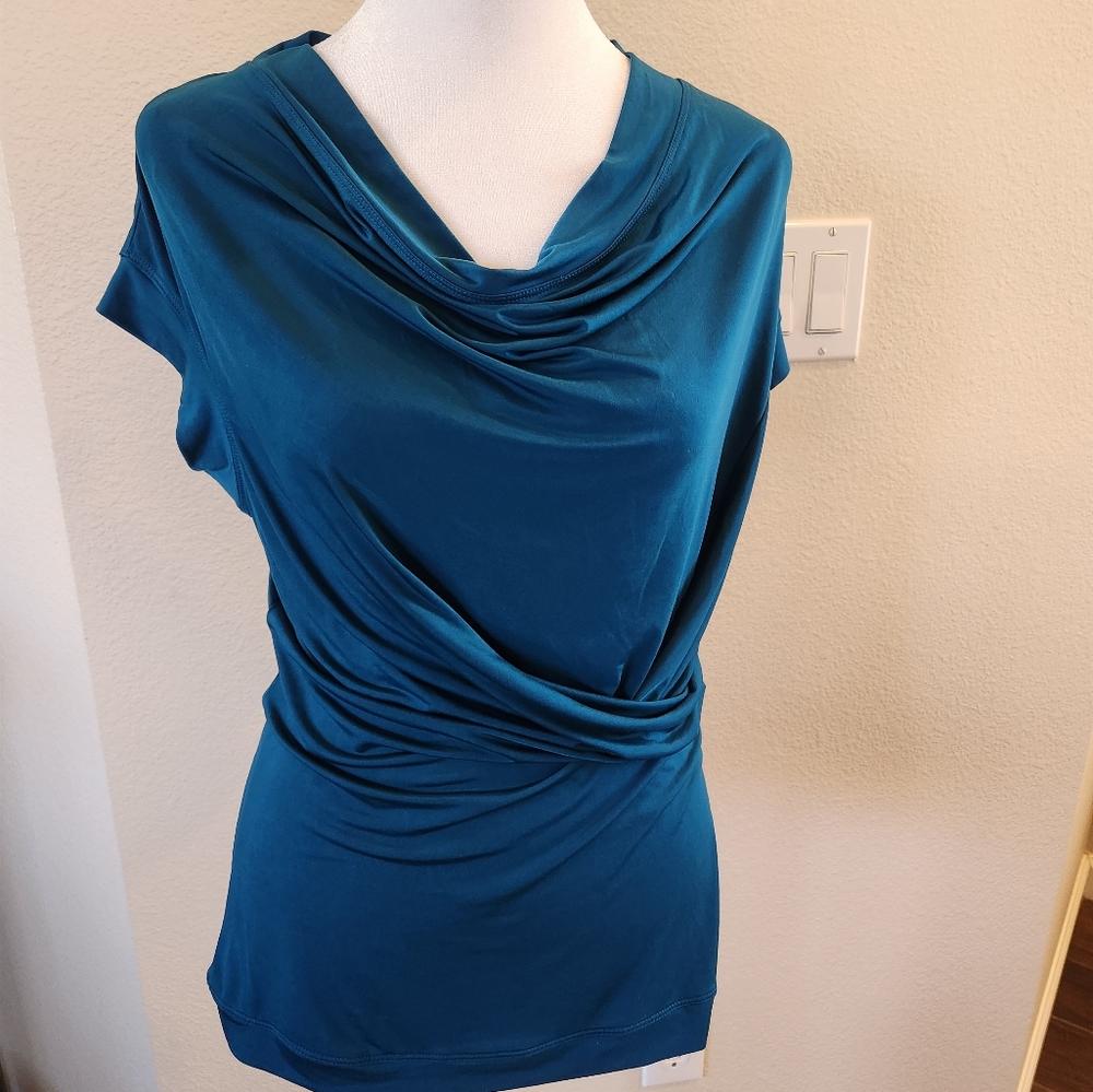 Small teal blouse. NWT